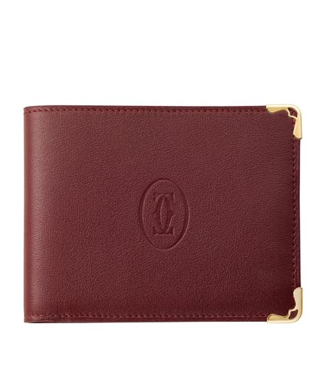 cartier wallet mens|cartier bifold wallet.